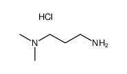 3-(N,N-dimethylamino)propylamine hydrochloride结构式