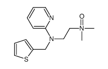 N,N-dimethyl-2-[pyridin-2-yl(thiophen-2-ylmethyl)amino]ethanamine oxide Structure