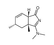 3a,5-Dimethyl-3-dimethylamino-3a,4,5,7a-tetrahydro-1H-isoindol-1-on Structure