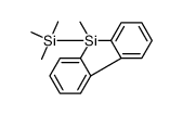 trimethyl-(5-methylbenzo[b][1]benzosilol-5-yl)silane结构式