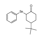 4-tert-butyl-2-phenylselenocyclohexanone结构式