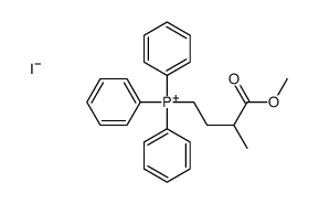 (4-methoxy-3-methyl-4-oxobutyl)-triphenylphosphanium,iodide Structure