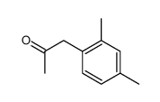 (2,4-dimethyl-phenyl)-acetone结构式