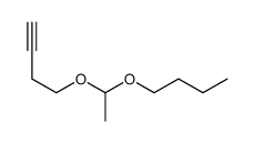 1-(1-but-3-ynoxyethoxy)butane结构式