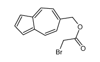 azulen-6-ylmethyl 2-bromoacetate结构式