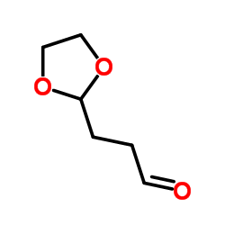 3-(1,3-Dioxolan-2-yl)propanal Structure