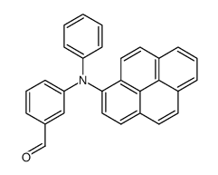 3-(N-phenyl-N-(pyren-1-yl)amino)benzaldehyde Structure