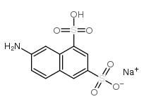 2-萘胺-6,8-二磺酸钾结构式