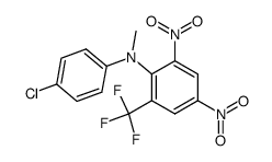 N-methyl-4-chloro-2',4'-dinitro-6'-(trifluoromethyl)diphenylamine Structure