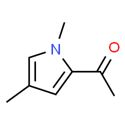 Ethanone, 1-(1,4-dimethyl-1H-pyrrol-2-yl)- (9CI)结构式
