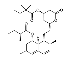 4-simvastain-8-lovastatin结构式