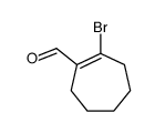 2-bromocycloheptene-1-carbaldehyde Structure