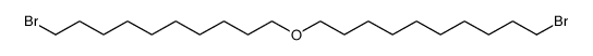 bis-(10-bromo-decyl)-ether Structure