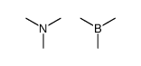 trimethyl-borane, compound with trimethylamine Structure