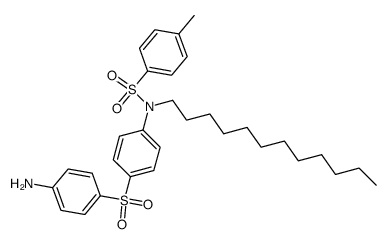toluene-4-sulfonic acid-(N-dodecyl-4-sulfanilyl-anilide) Structure