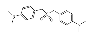 bis-(4-dimethylamino-benzyl)-sulfone Structure