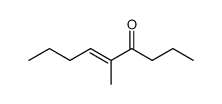 5-methyl-non-5-en-4-one结构式