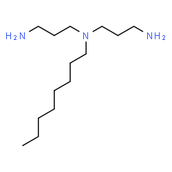 1,3-Propanediamine, N-(3-aminopropyl)-N-octyl-结构式