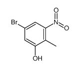 2-羟基-4-溴-6-硝基甲苯结构式