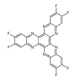 Diquinoxalino[2,3-a:2',3'-c]phenazine, 2,3,8,9,14,15-hexafluoro Structure