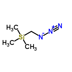 Trimethylsilylmethyl Azide Structure