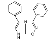 3,5-diphenyl-7,7a-dihydroimidazo[1,2-d][1,2,4]oxadiazole Structure