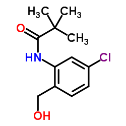 N-[5-Chloro-2-(hydroxymethyl)phenyl]-2,2-dimethylpropanamide结构式