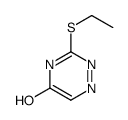 3-ethylsulfanyl-2H-1,2,4-triazin-5-one结构式