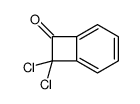 7,7-dichlorobicyclo[4.2.0]octa-1,3,5-trien-8-one结构式