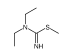methyl N,N-diethylcarbamimidothioate结构式