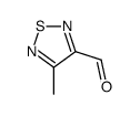 1,2,5-Thiadiazole-3-carboxaldehyde, 4-methyl- (9CI) Structure