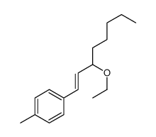 1-(3-ethoxyoct-1-enyl)-4-methylbenzene结构式