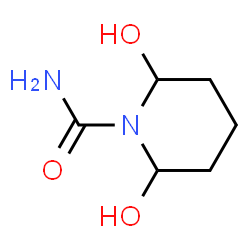 1-Piperidinecarboxamide,2,6-dihydroxy-(9CI) Structure