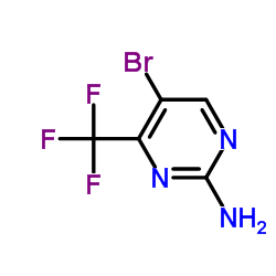 5-bromo-4-(trifluoromethyl)pyrimidin-2-amine picture