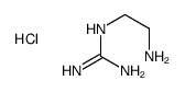 2-(2-aminoethyl)guanidine,hydrochloride Structure