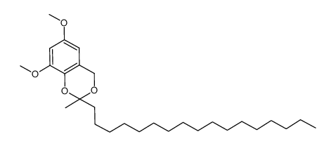 2-heptadecyl-6,8-dimethoxy-2-methyl-4H-benzo[d][1,3]dioxine Structure