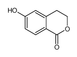6-Hydroxy-3,4-dihydro-1H-isochromen-1-one结构式