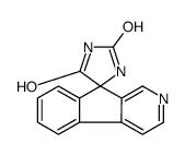 spiro[imidazolidine-5,9'-indeno[2,1-c]pyridine]-2,4-dione结构式