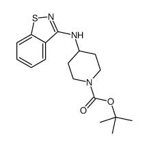1-Boc-4-(Benzo[d]isothiazol-3-yl-amino)-piperidine Structure