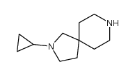2-环丙基-2,8-二氮杂螺[4.5]癸烷结构式