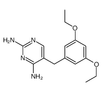 5-[(3,5-Diethoxyphenyl)methyl]-2,4-pyrimidinediamine结构式