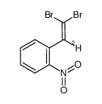 1-(2,2-dibromovinyl-1-d)-2-nitrobenzene Structure