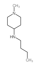 N-Butyl-1-methylpiperidin-4-amine Structure