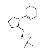 2-[(trimethylsilyloxy)methyl]pyrolino-1-cyclohexene Structure