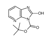 1,2-二氢-2-氧代-3H-咪唑并[4,5-b]吡啶-3-羧酸,1,1-二甲基乙酯结构式