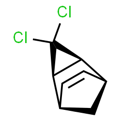 Tricyclo[3.2.1.02,4]oct-6-ene, 3,3-dichloro-, (1-alpha-,2-alpha-,4-alpha-,5-alpha-)- (9CI)结构式