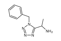 1-(1-benzyl-1H-tetrazole-5-yl)ethylamine Structure