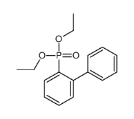 1-diethoxyphosphoryl-2-phenylbenzene Structure
