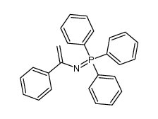 N-(1-Phenylvinylimino)triphenylphosphorane Structure