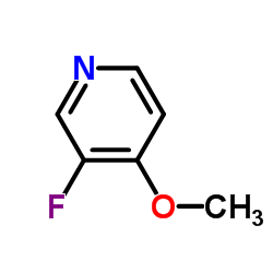 3-氟-4-甲氧基吡啶结构式